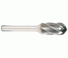 Fresa esferocilíndrica, forma WRC / aluminio
