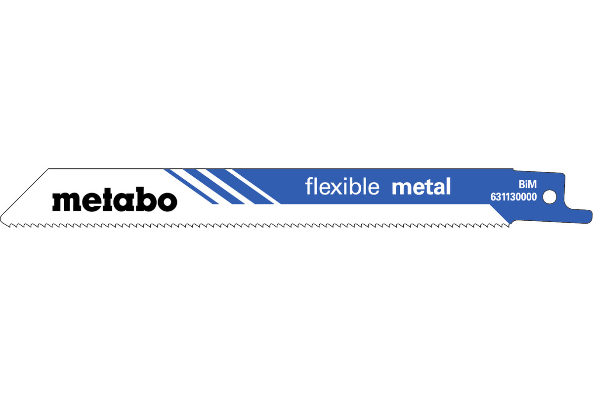2 hojas para sierras de sable "flexible metal" 150 x 0,9 mm