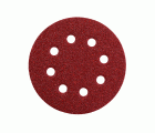 Hojas de lijar adhesivas Ø 125 mm, 8 perforaciones