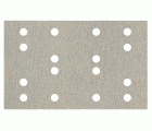 Hojas de lijar adhesivas 80 x 133 mm, 16 agujeros, con enganche con tejido autoadherente