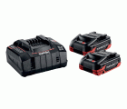 Set básico 2 x LiHDX 4.0 Ah + ASC 145 (685306000)