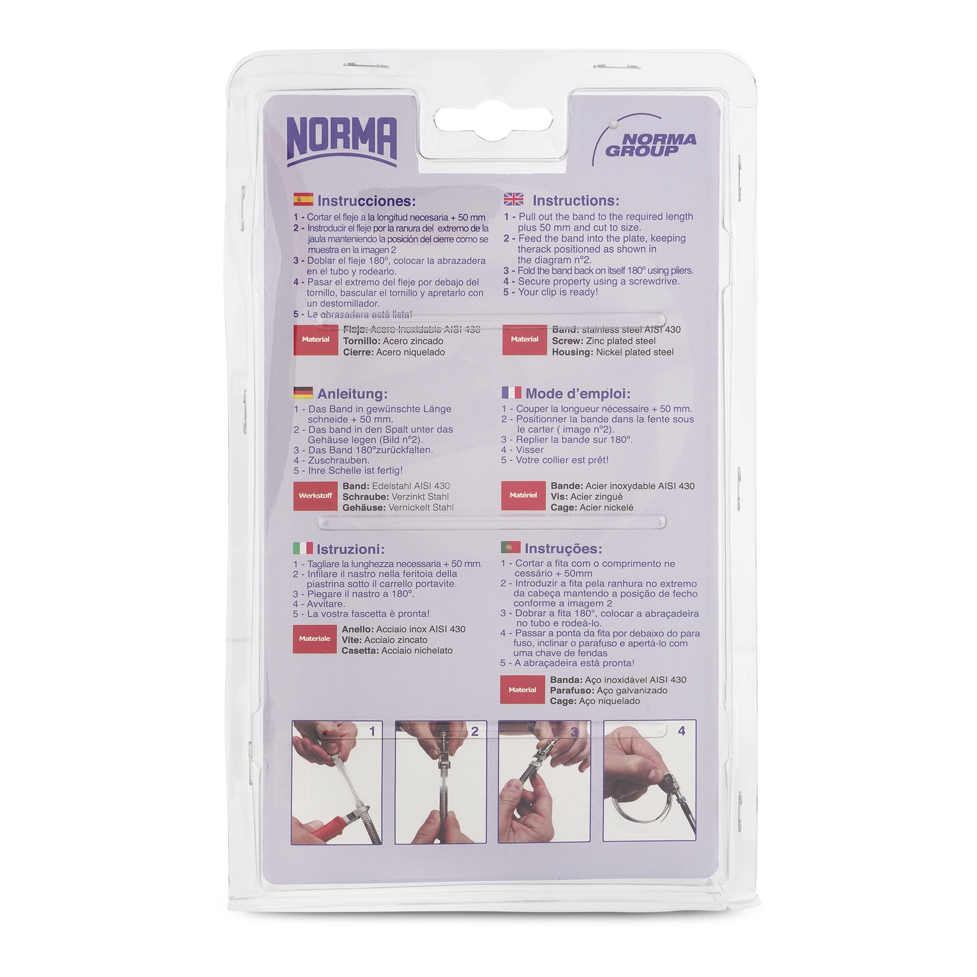 NORMA EXTRA Quick Lock Band-on-Roll