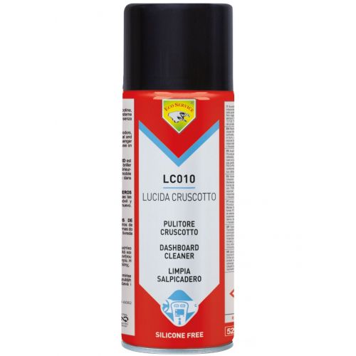 LUCIDACRUSCOTTO: Limpia salpicaderos, SPRAY 400 ml (sin silicona)