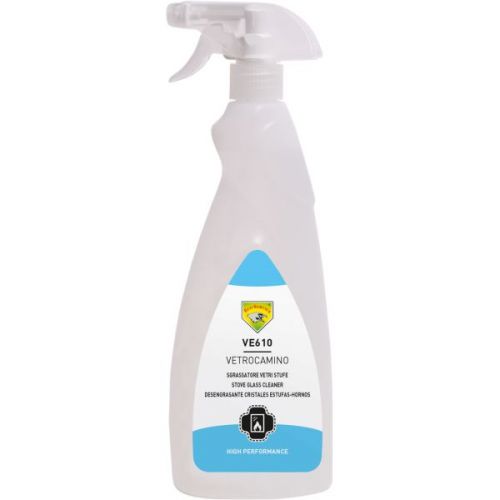 VETROCAMINO Limpia cristales de Estufa , Pulverizador 750 ml