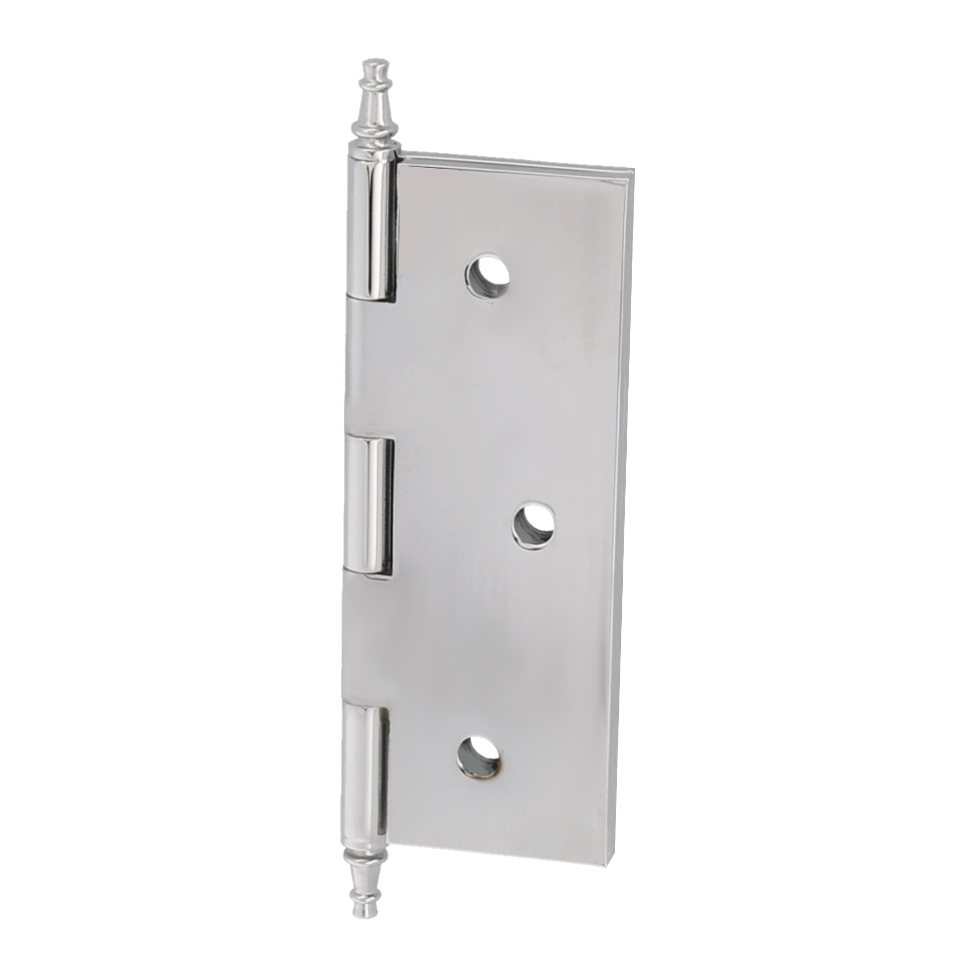AMIG 7266 | Bisagra  1003 | 60 x 40 x 2 mm | Latón | Cromado mate