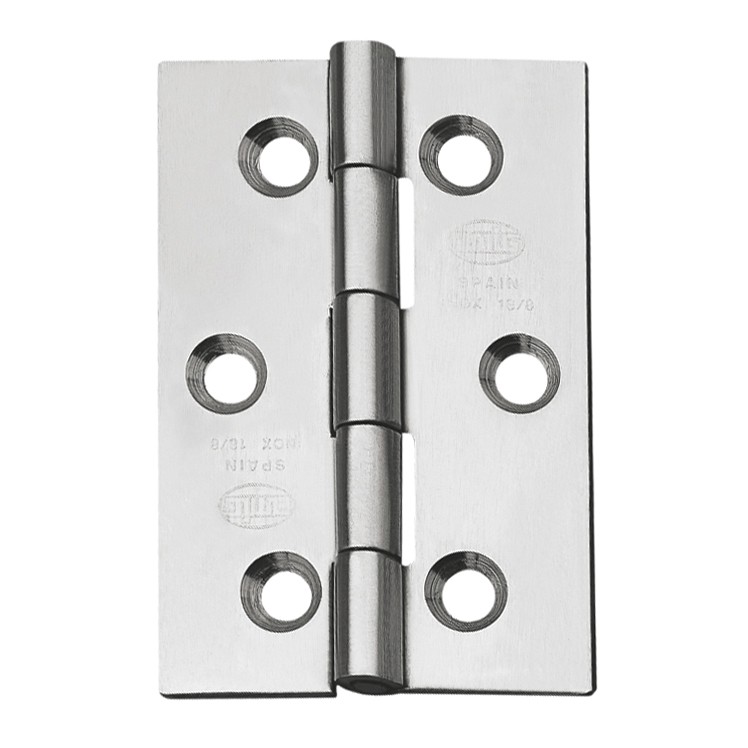 AMIG 8745 | Bisagra  2002 | 70 x 50 x 1,5 mm | Acero inoxidable 18/8 | Mate