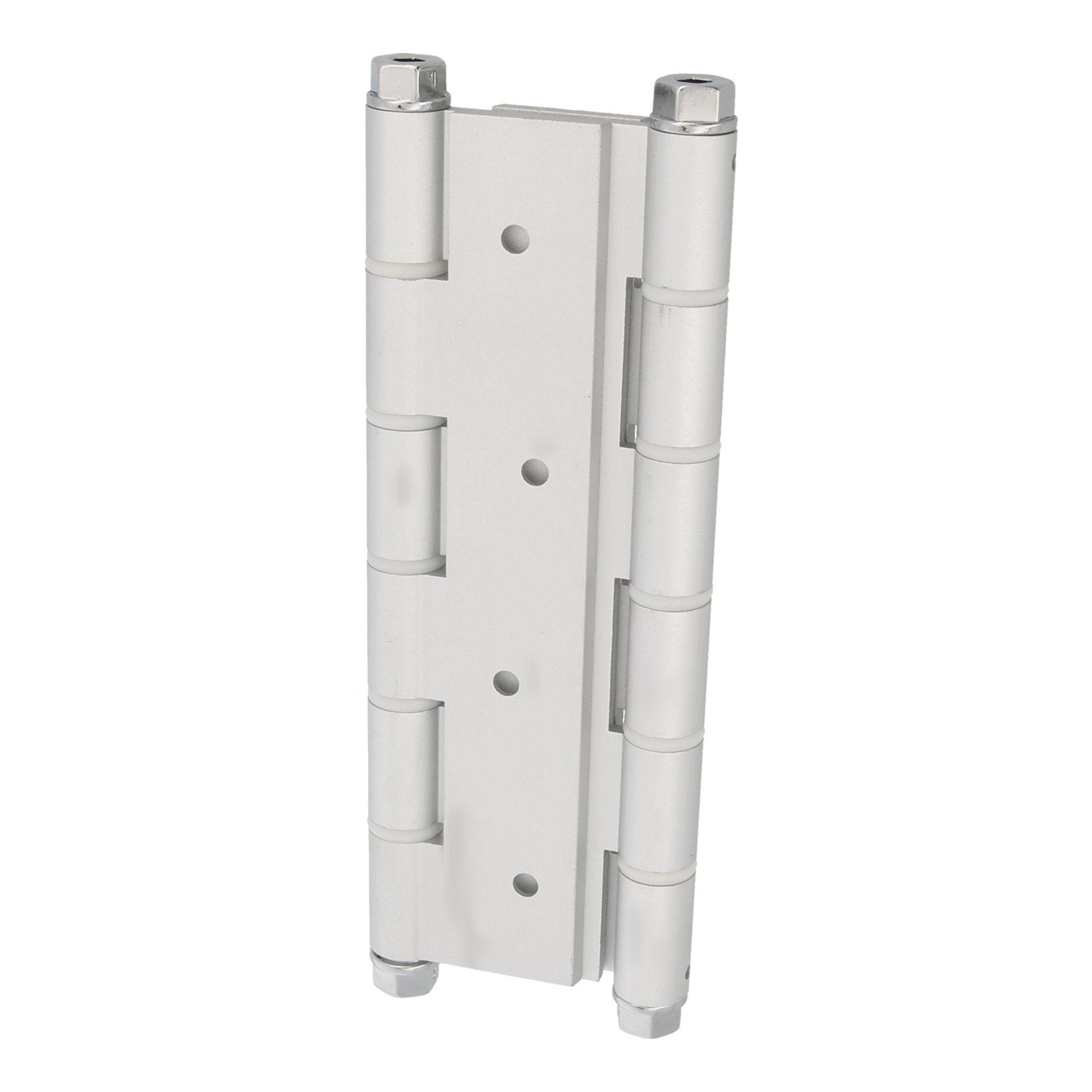 AMIG 2929 | Bisagra doble acción  3035 | 180 x 133 x 4 mm | Aluminio | Plata