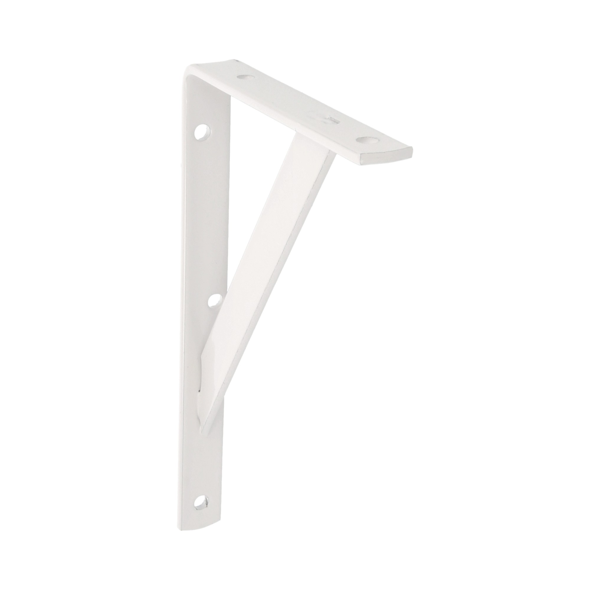AMIG 22590 | Palomilla reforzada  9 | 250 x 150 mm | Acero | Blanco