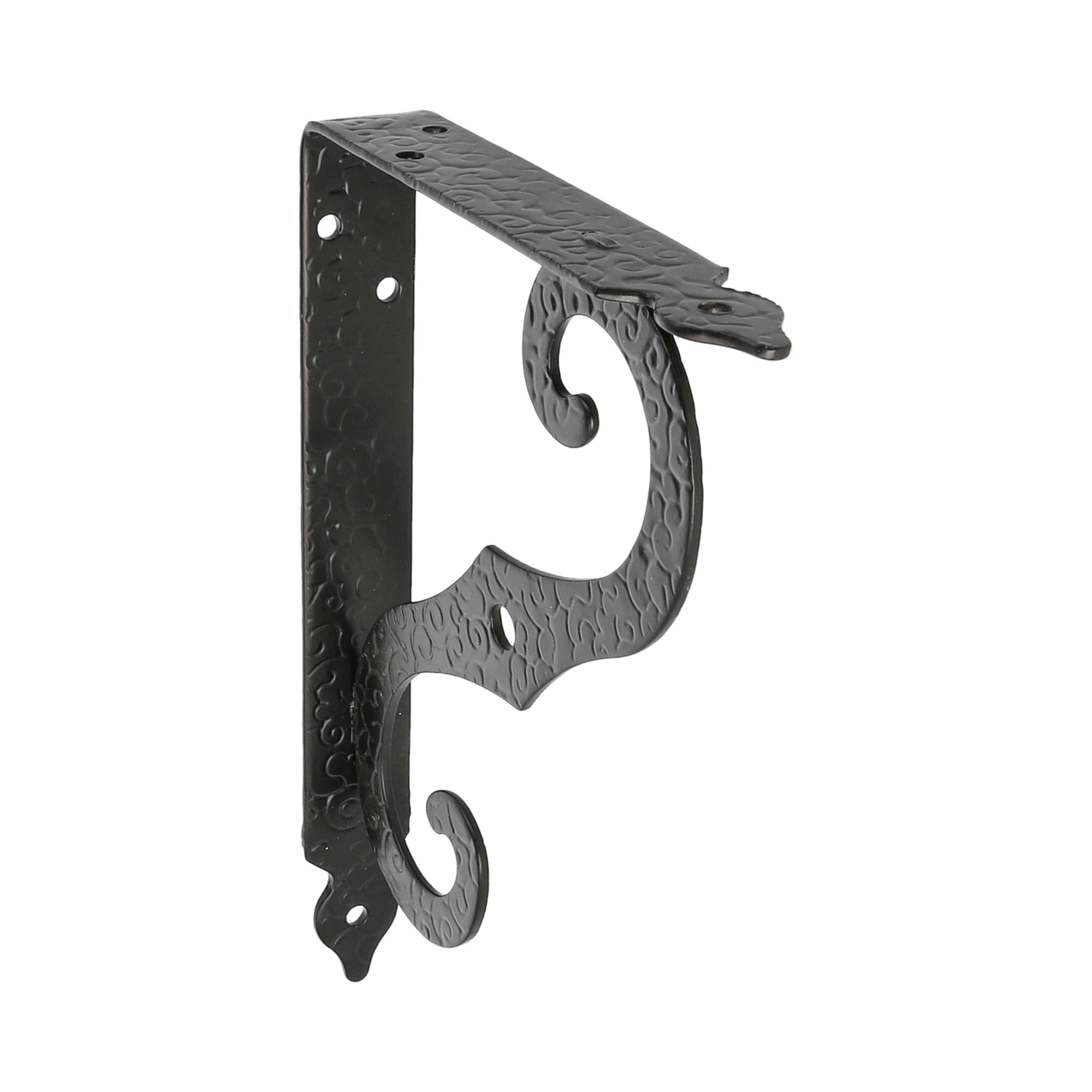 AMIG 203 | Palomilla ornamental  2 | 250 x 190 mm (10'' x 7,5'') | Acero | Negro