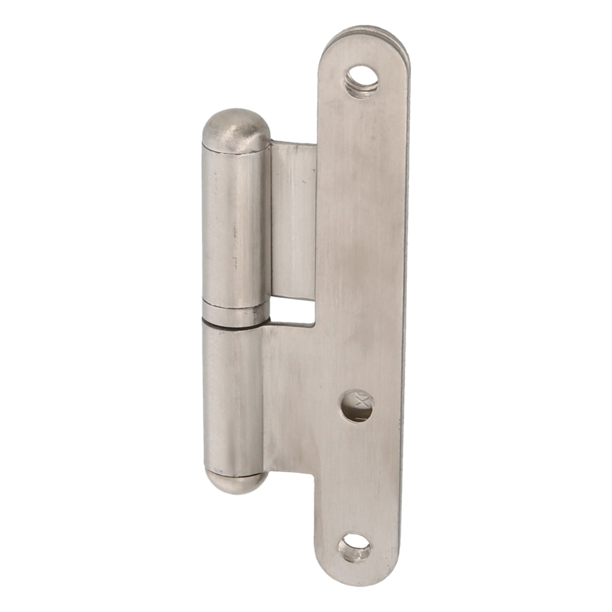 AMIG 2515 | Pernio  405 | 100 x 58 x 2 mm | Acero inoxidable 18/8 | Mate - Derecha
