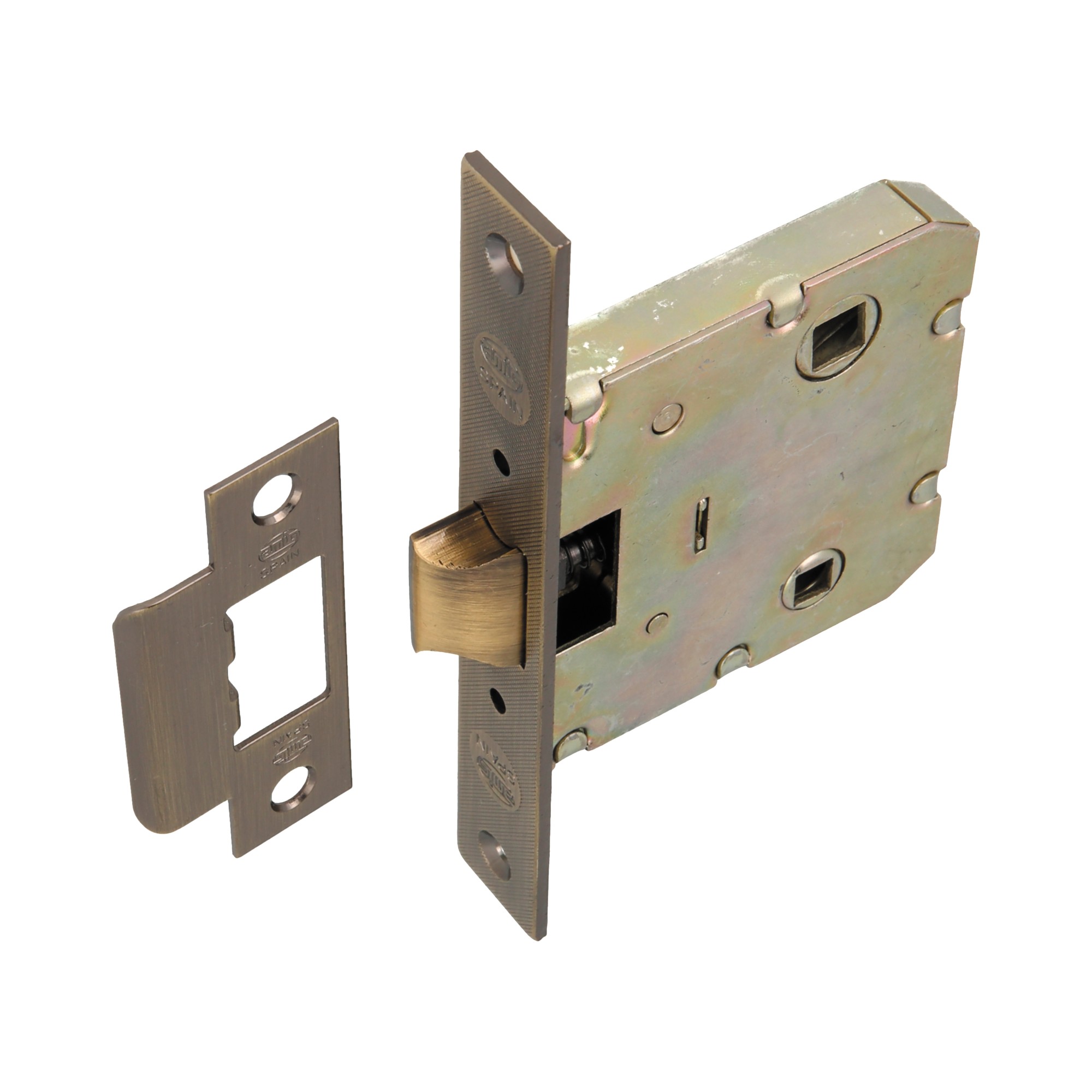 AMIG 12600 | Pestillo  2100 | 50/47 | Acero | Cuero