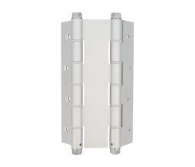 AMIG 2929 | Bisagra doble acción  3035 | 180 x 133 x 4 mm | Aluminio | Plata