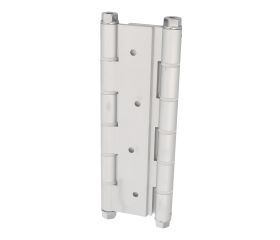 AMIG 2929 | Bisagra doble acción  3035 | 180 x 133 x 4 mm | Aluminio | Plata