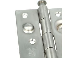 AMIG 4948 | Bisagra seguridad  565 | 150 x 82 x 3 mm | Acero inoxidable 18/8 | Mate