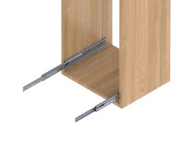 AMIG 10553 | Guía para cajón de bolas  35 | 500 x 45 mm | Acero | Zincado