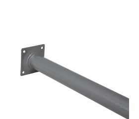 AMIG 21746 | Pata de mesa  4 | Ø30 x 100 mm | Acero | Plata