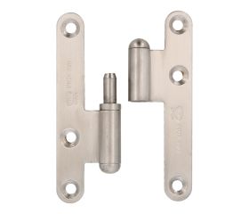 AMIG 2515 | Pernio  405 | 100 x 58 x 2 mm | Acero inoxidable 18/8 | Mate - Derecha