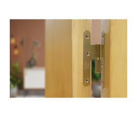 AMIG 2535 | Pernio perfil laminado  405 | 95 x 52 x 2,3 mm | Latón | Mate - Derecha