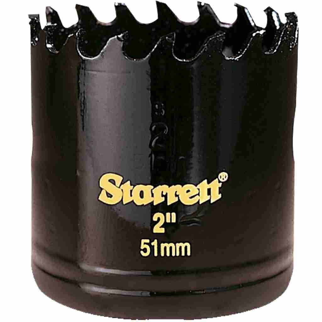 CORONA PERFORADORA CON DIENTES DE METAL DURO DE CARBURO AL TUNGSTENO