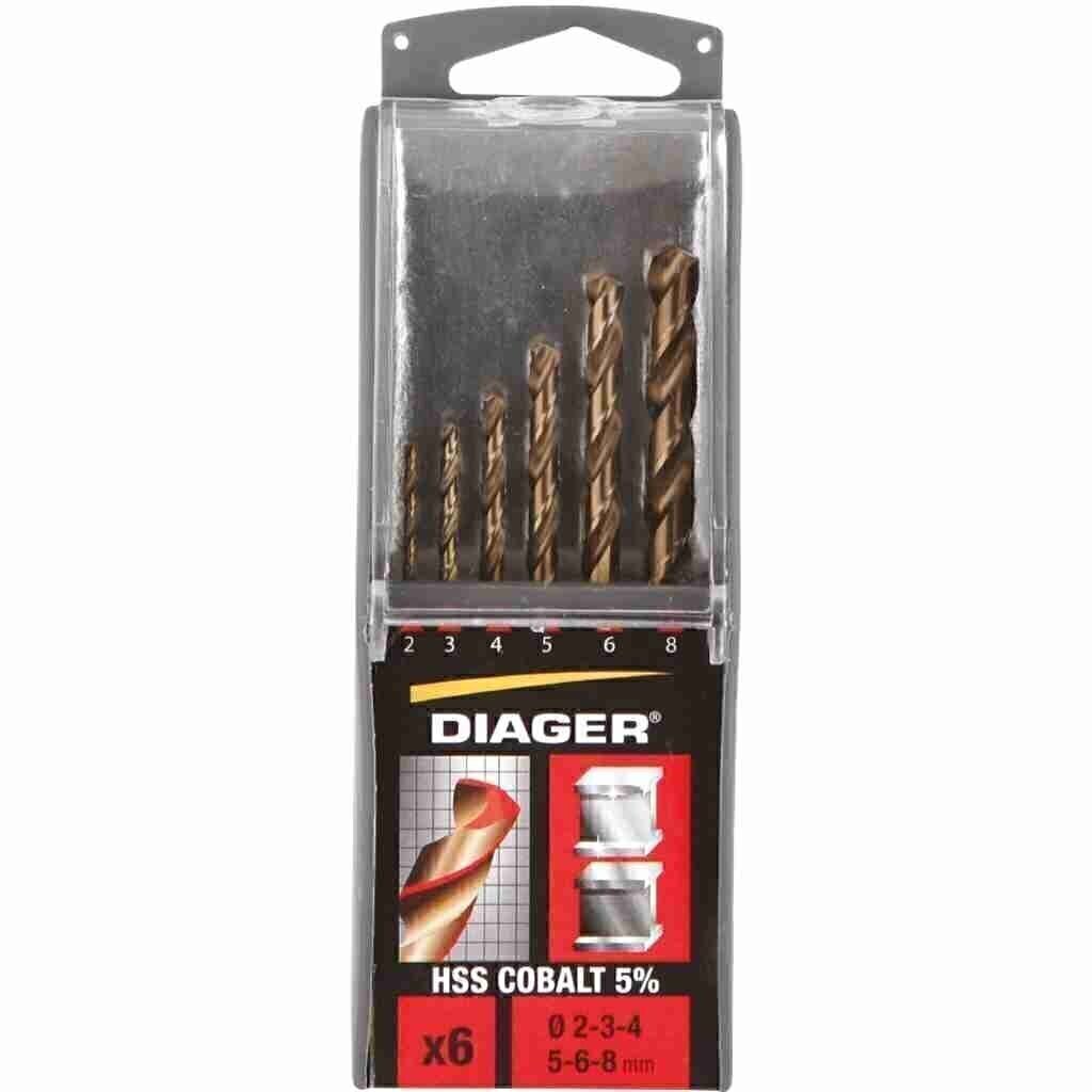 REF. 706C - ESTUCHE BROCAS HSS COBALTO 5%