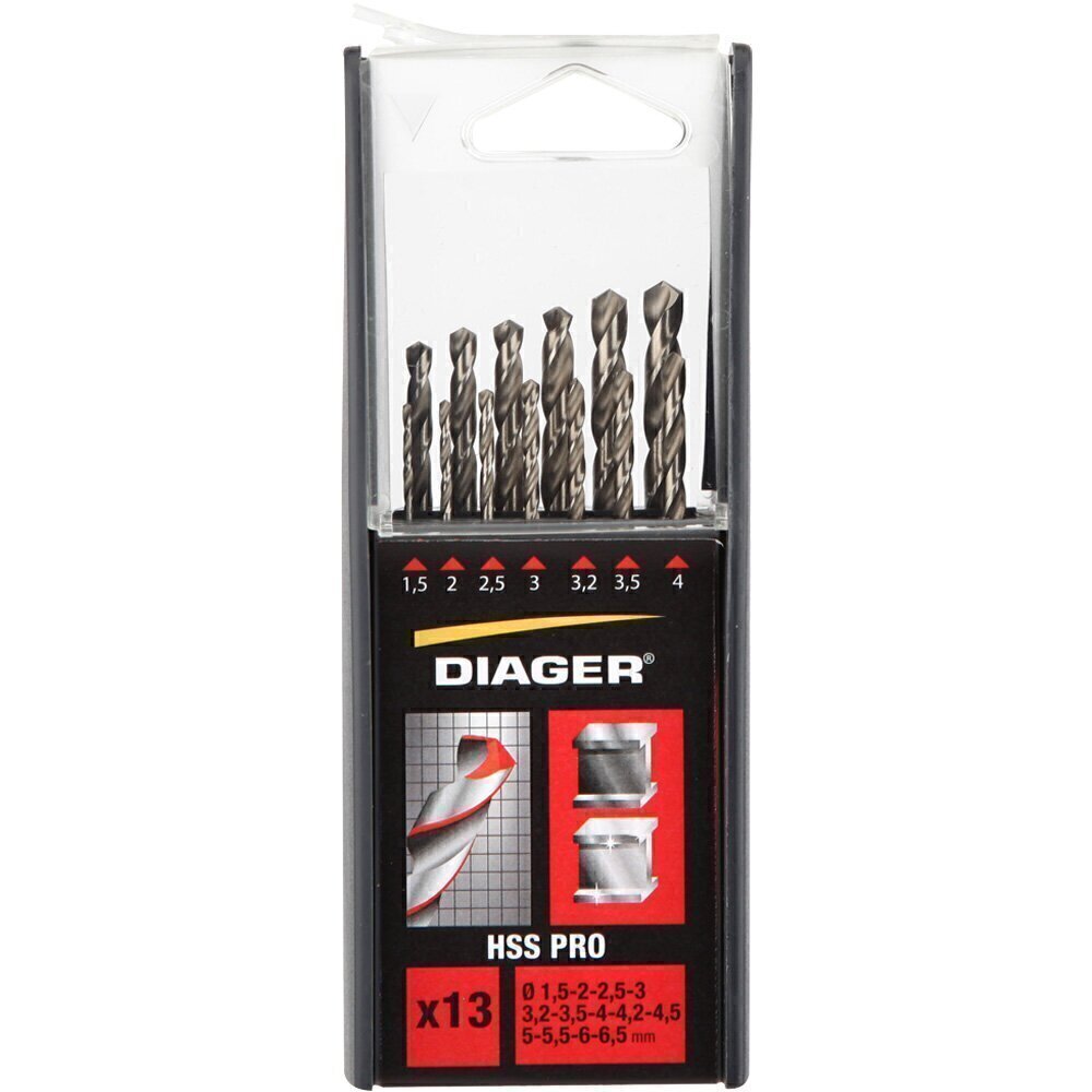 REF. 719C -  ESTUCHE 13 BROCAS HSS PRO