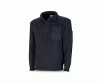 1288JCAM Jersey tipo policía azul marino 450 gr.