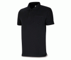 1288PAMCNE Polo BASIC negro 100% algodón. 175 gr. Manga corta