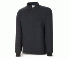 1288PAMLNE Polo BASIC negro 100% algodón. 200 gr. Manga larga
