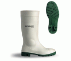 171BVBL Bota de agua blanca de seguridad (S4) PVC/Nitrilo caña alta. Dunlop 171BV.