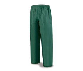 188PAIV Pantalón de agua tipo INGENIERO Poliéster/PVC verde