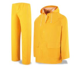 188TA32Y Traje de agua PVC amarillo 400 gr.