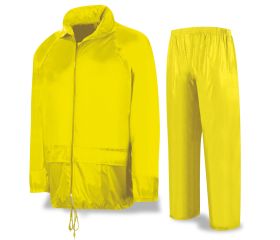 188TAIY Traje de agua tipo INGENIERO Poliéster/PVC amarillo