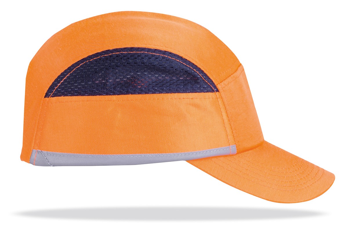 Gorra protectora pro a/v naranja marcapl - steelpro ref. 2088-gppro avn