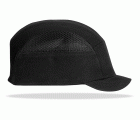 2088GPPROCNE Mod. “BUMPER PRO”. Gorra de protección anti golpes con rejillas de ventilación lateral.  Color negro visera corta (3 centímetros).