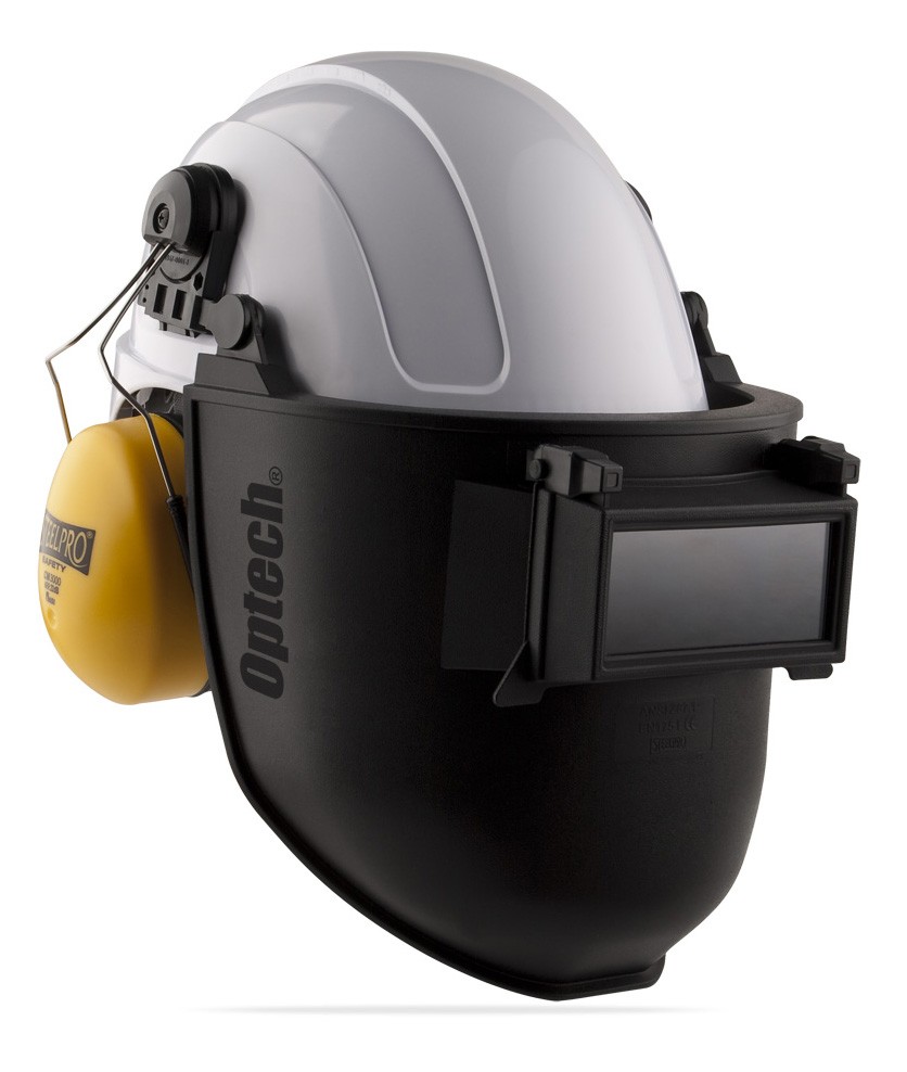 Pantalla soldadura casco optech marcapl - steelpro ref. 2188-psc