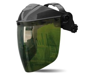 2188VRV5SIN Visor de pantalla facial “ROCKET” visor verde IR 5.0 (SOLDADURA)