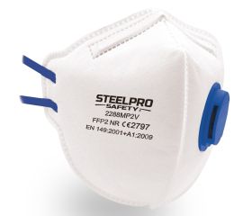 2288MP2VBL Mascarilla desechable FFP2 con válvula de exhalación.