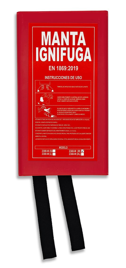 2388MSIN/M Manta ignífuga apaga-fuegos (1,20x1,20m)