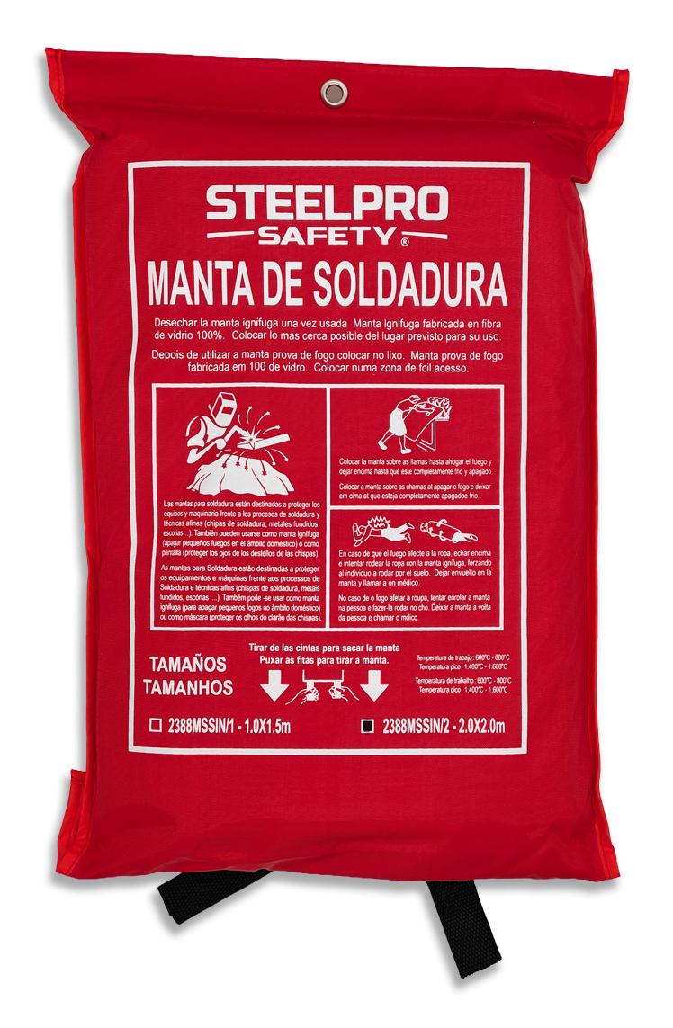 2388MSSIN Manta de Soldadura 2,00x2,00 m.
