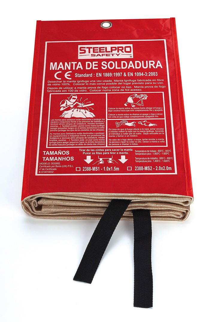 Manta de soldadura 2x2 mts. marcapl - marcapl ref. 2388-ms2