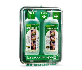 2388L130SIN Estación dos botellas de un litro. Tobin Eyewash.