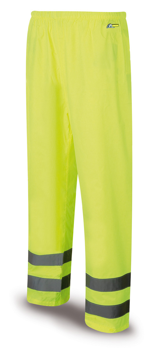 288PAFYF Pantalón/Chubasquero Alta Visibilidad amarillo poliéster 140 gr. LUX