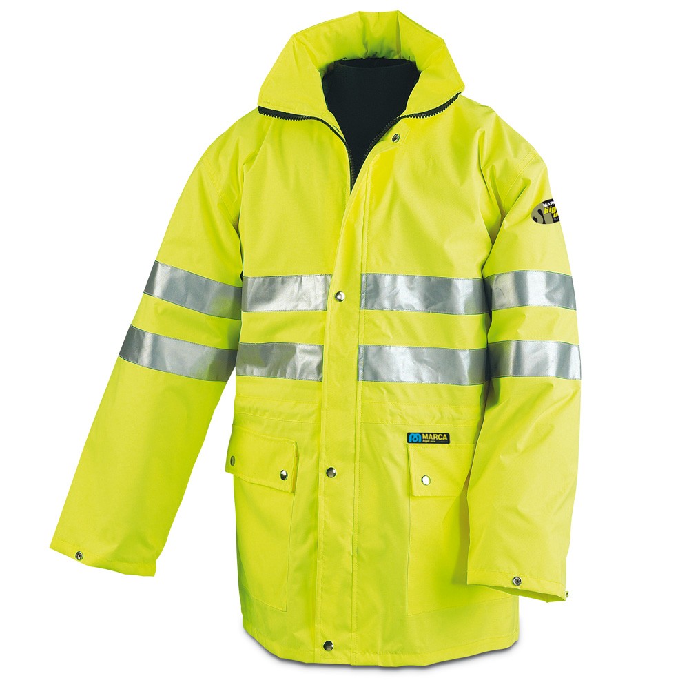 Chaqueta aqua fluo amarilla l