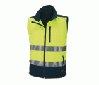 288CSFYAYFA Cazadora SOFTSHELL Alta Visibilidad bicolor. Mangas desmontables 310 gr