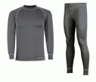 288FLKG Camiseta y malla Oxford/gris melange.
