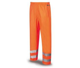 288PAFNF Pantalón/Chubasquero Alta Visibilidad naranja poliéster 140 gr.