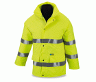 288PFEYF Parka Alta Visibilidad. Básica amarilla 320 gr.