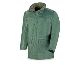 288PKRV Parka triple uso (chubasquero/husky/chaleco) modelo GALERNA verde 440 gr.