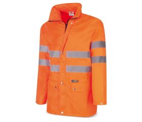 288TAFNF Chaqueta Alta Visibilidad naranja poliéster 140 g.