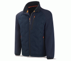 288CSHUAM Chaqueta híbrida Softshell mod. NEW OPALO. Azul marino